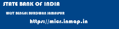 STATE BANK OF INDIA  WEST BENGAL BURDWAN JAMALPUR   micr code